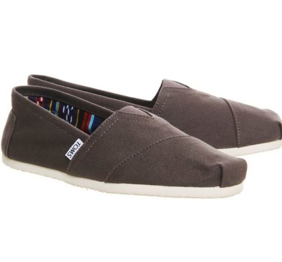 TOMS Classic Canvas Ash Grey  - Picture 6 of 13